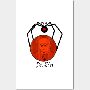 The Nefarious Dr. Zin from Jonny Quest! Posters and Art